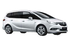 Vauxhall Zafira 5 plus 2 people carrier for Doncaster minibus hire