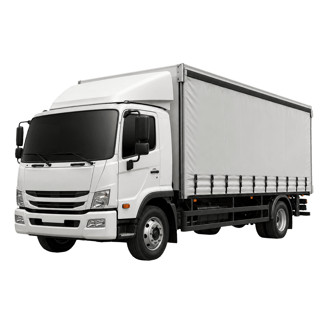 7.5 tonne curtain side truck for pallet transport in Doncaster