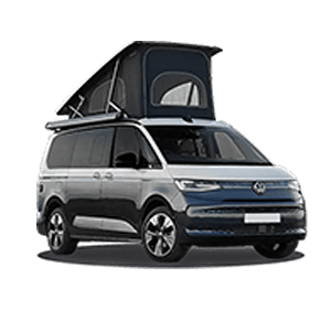VW campervan for leisure trips and touring